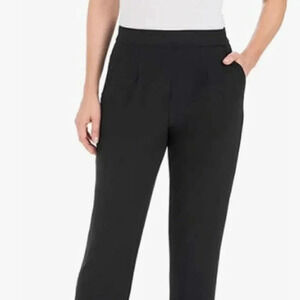 Hilary Radley Tummy Control Pull on Black Pants Size S